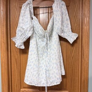 Floral Off the Shoulder Dress